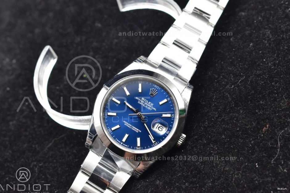 on 41 Blue SS VSF Dial Oyster Edition 126300 Bracelet 904L 1:1 DateJust VS3235 Best 0228